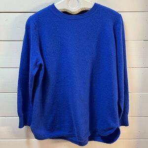 BELLINA Blue Soft Knit Sweater – Estimated L/XL